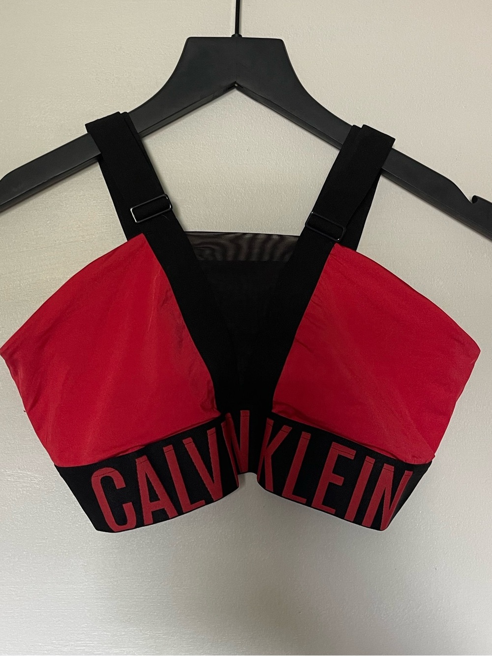 Calvin Klein Red and Black Logo